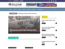 Tablet Screenshot of bilgine.net